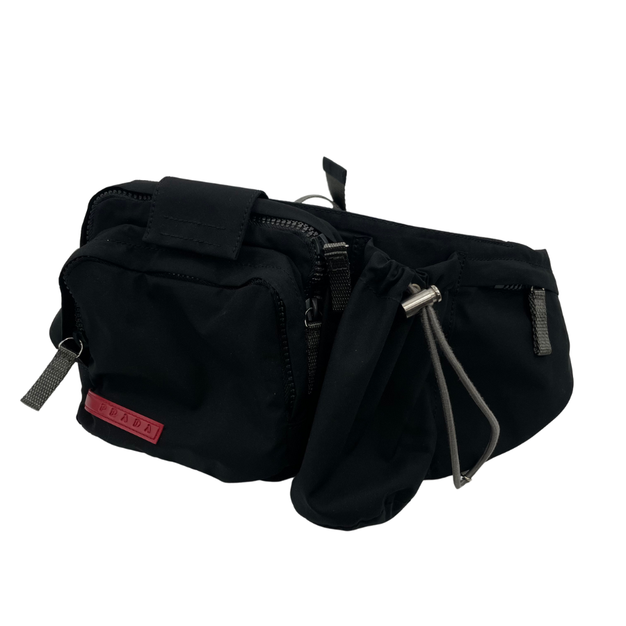 PRADA ウエストバッグ ナイロン ギャラ
