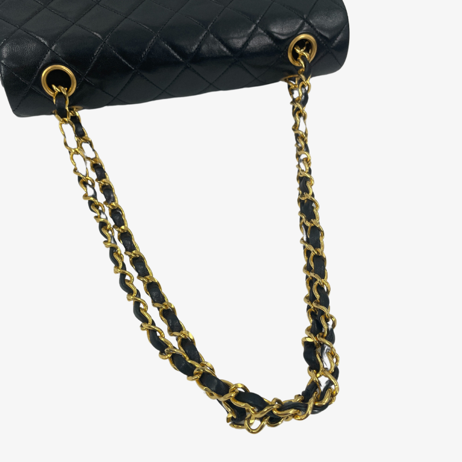 CHANEL Coco Double Flap Matelasse Shoulder Bag