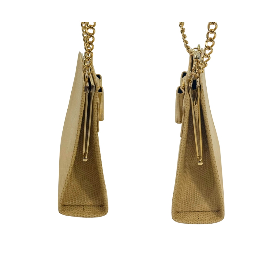 Ferragamo　ヴァラリザード　チェーンショルダーバッグ