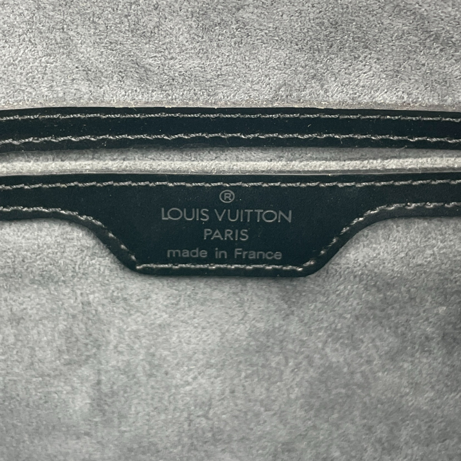 Louis Vuitton Souflot Epi Noir M52222 Shoulder Bag with Pouch