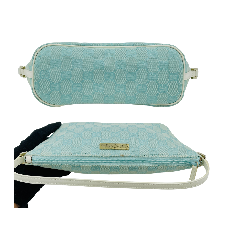 GUCCI  GGキャンバス  アクセサリーポーチ