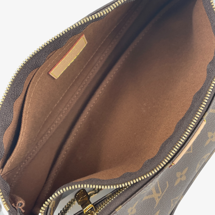 LOUIS VUITTON Multi Pochette Accessory Shoulder Bag M44813 Khaki Monogram