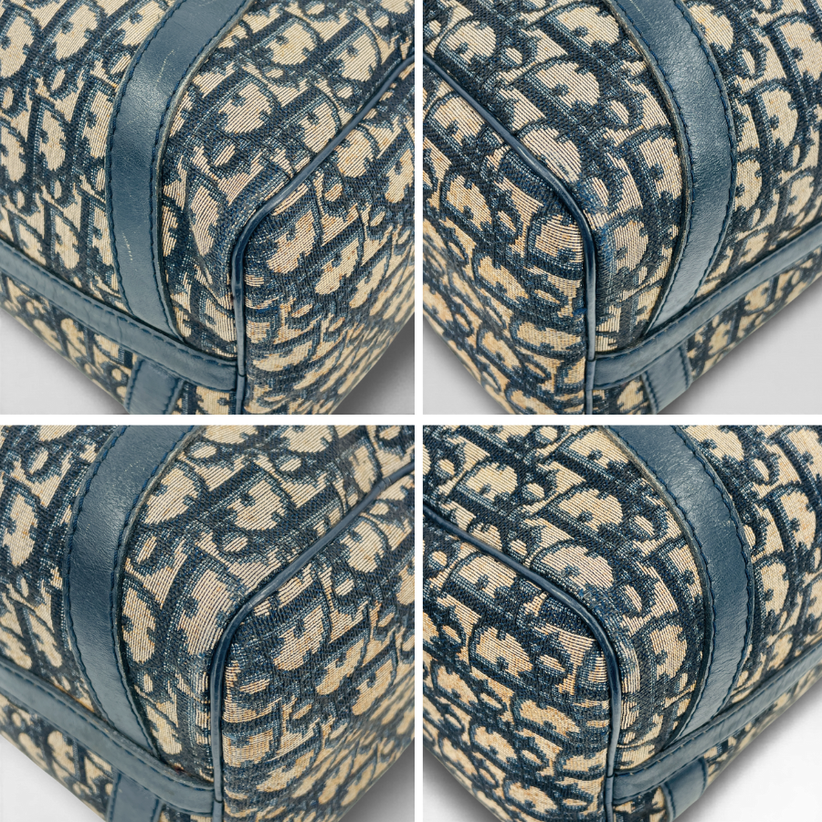 DIOR　ミニボストンバッグ　ネイビー