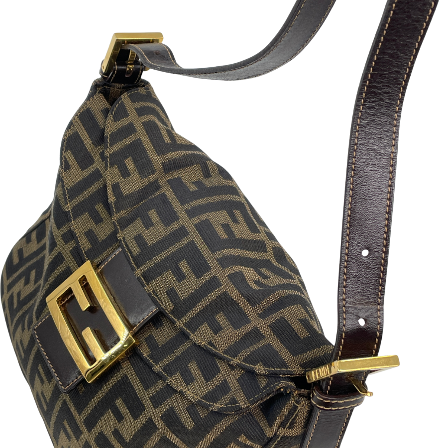 FENDI　ズッカ　ワンショルダー　ブラウン