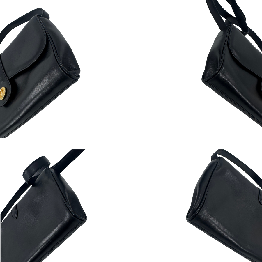 CELINE　レザー　馬車金具　ショルダーバッグ