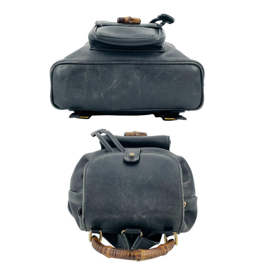 GUCCI　バンブーリュック　ブラック