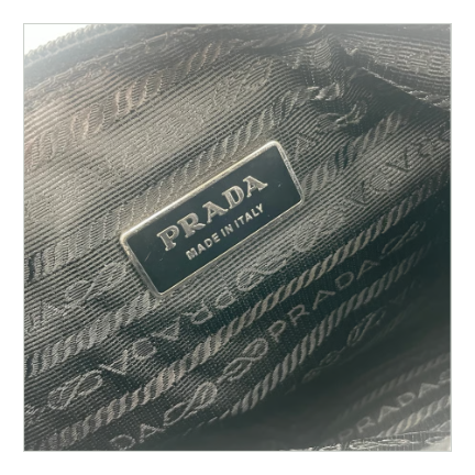 PRADA　ウエストバッグ　ナイロン　ブラック