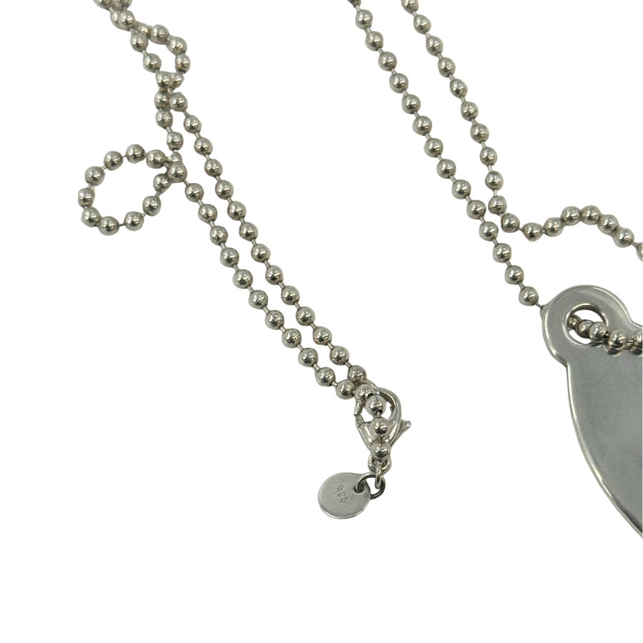 TIFFANY　リターントゥ　オーバルタグ　ネックレス