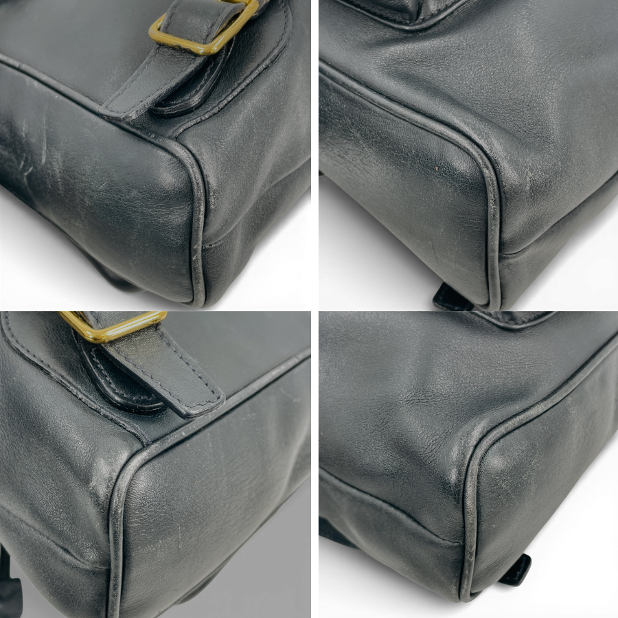 GUCCI　バンブーリュック　ブラック