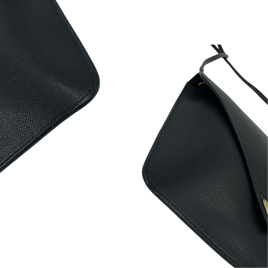 Yves saint laurent カサンドラロゴ ショルダーバック