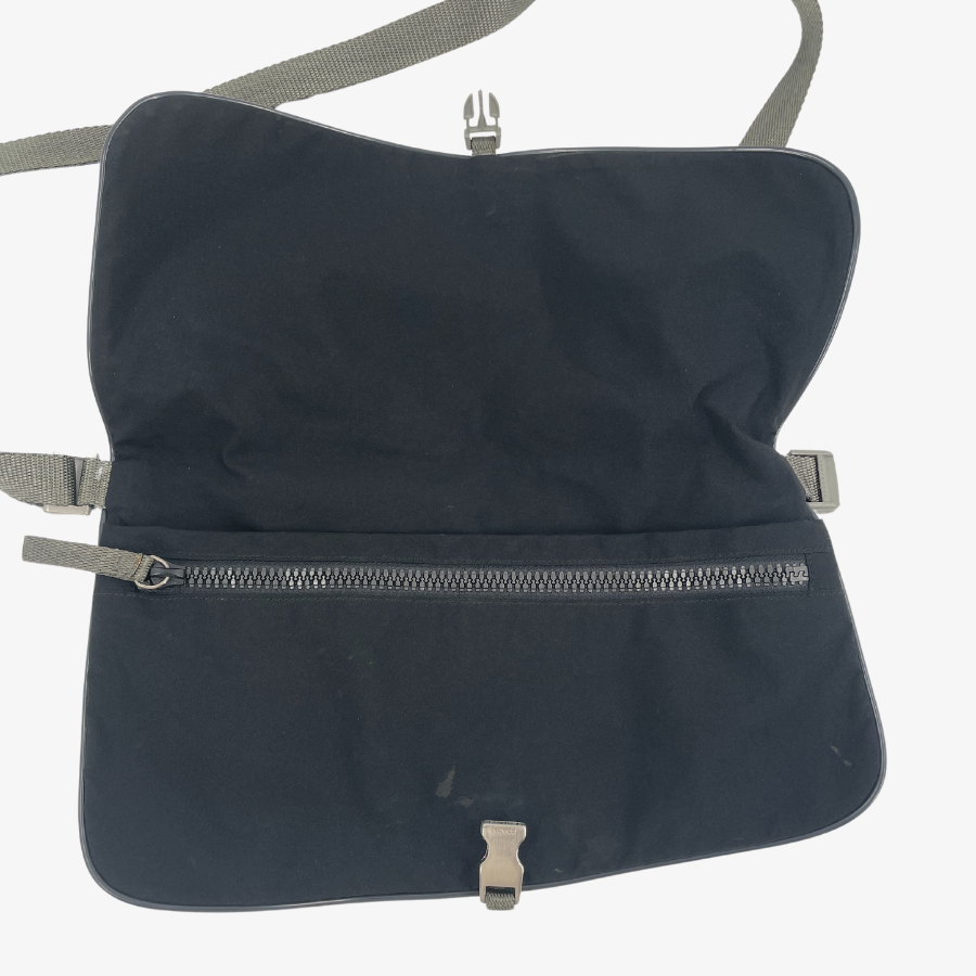 PRADA Nylon Black Waist Bag