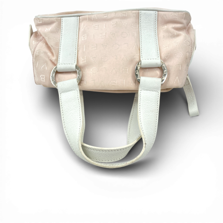 BVLGARI　ロゴマニア　ミニボストン