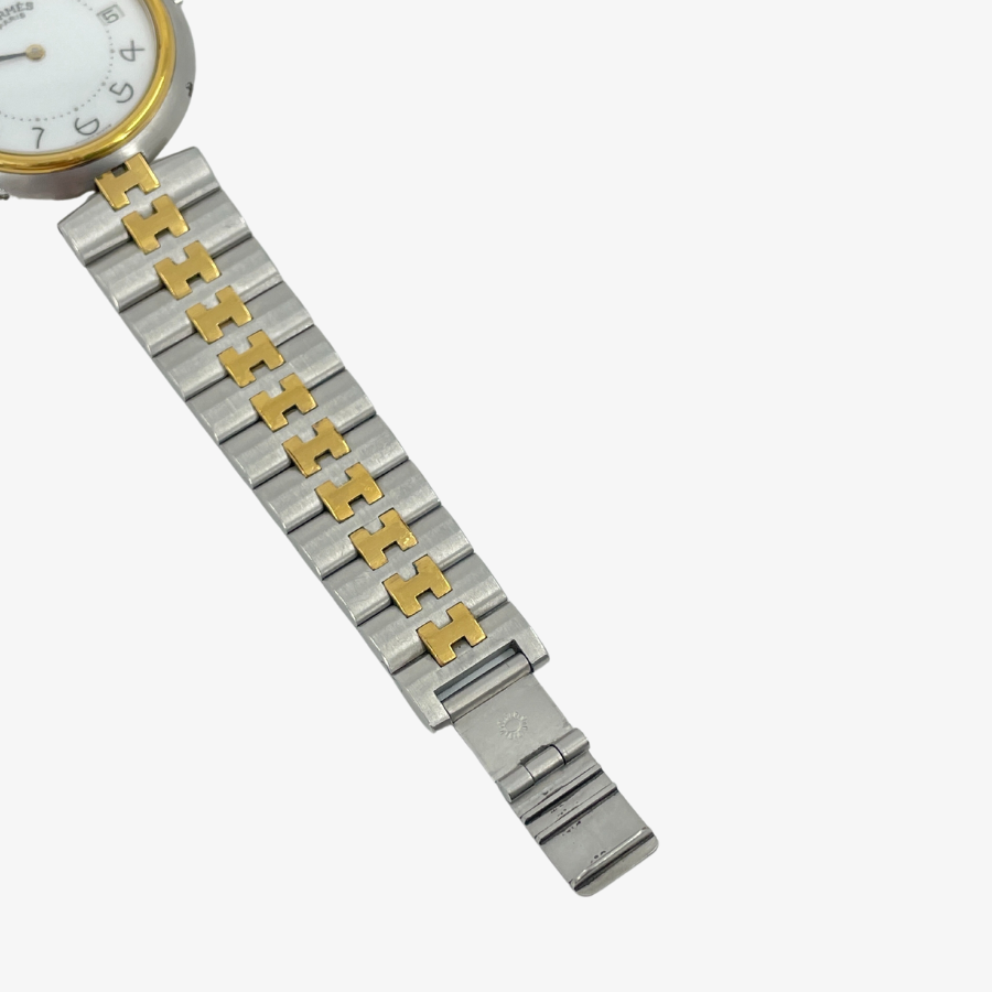 HERMES Profile Gold & Silver Watch