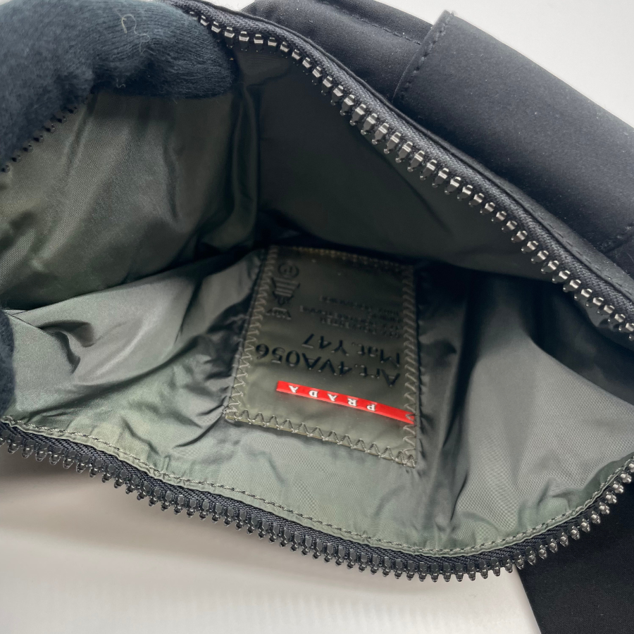 PRADA ウエストバッグ ナイロン ギャラ