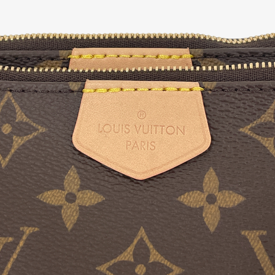 LOUIS VUITTON Multi Pochette Accessory Shoulder Bag M44813 Khaki Monog –  Tibi Trunk
