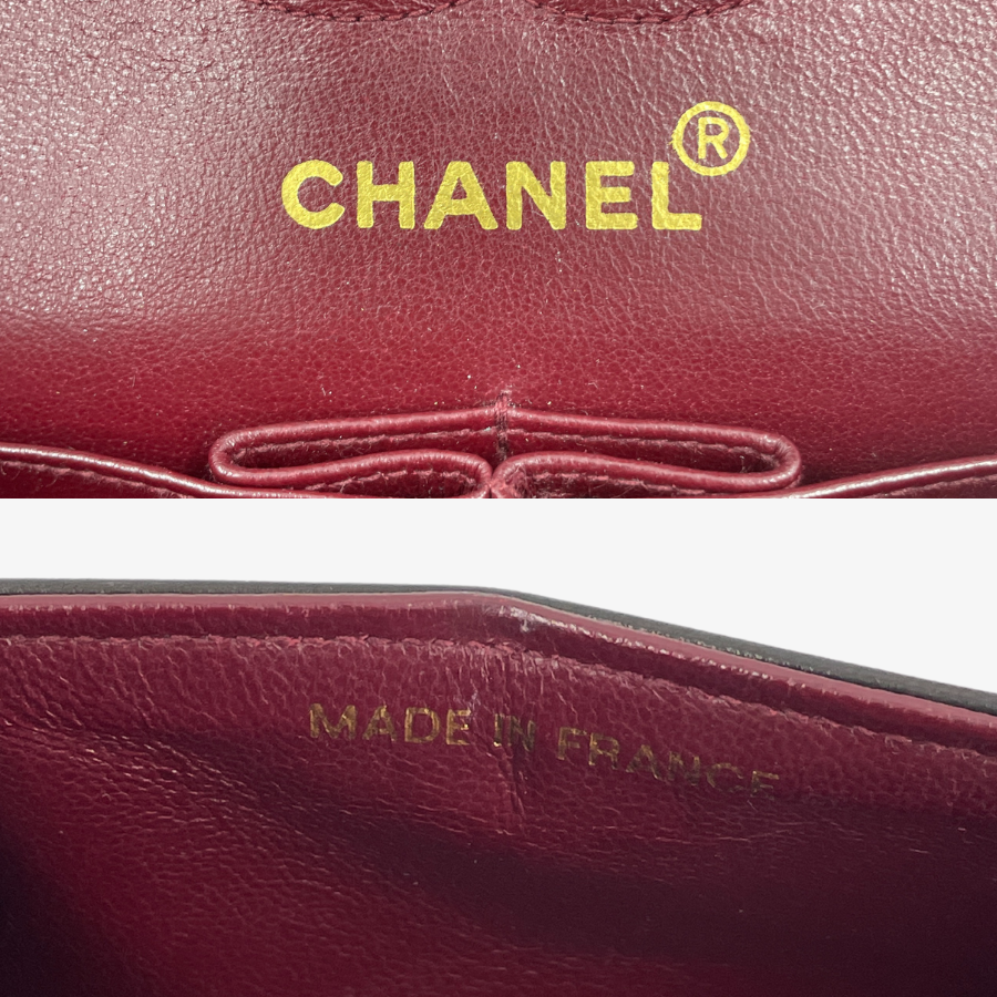 CHANEL MAtelasse Double Flap Chain Shoulder Bag