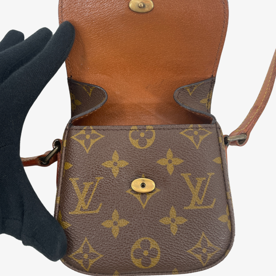 LOUIS VUITTON Monogram Saint Cloud Mini M51244 Shoulder Bag