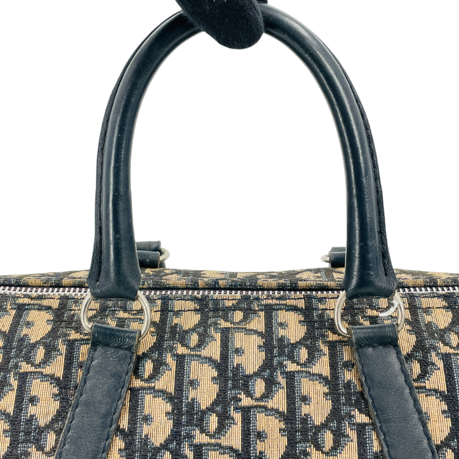 DIOR　ミニボストンバッグ　ネイビー