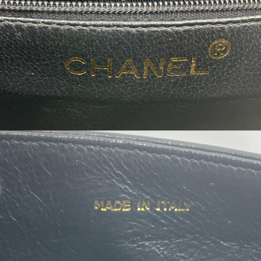 CHANEL Lambskin Coco Mini Chain Shoulder Bag