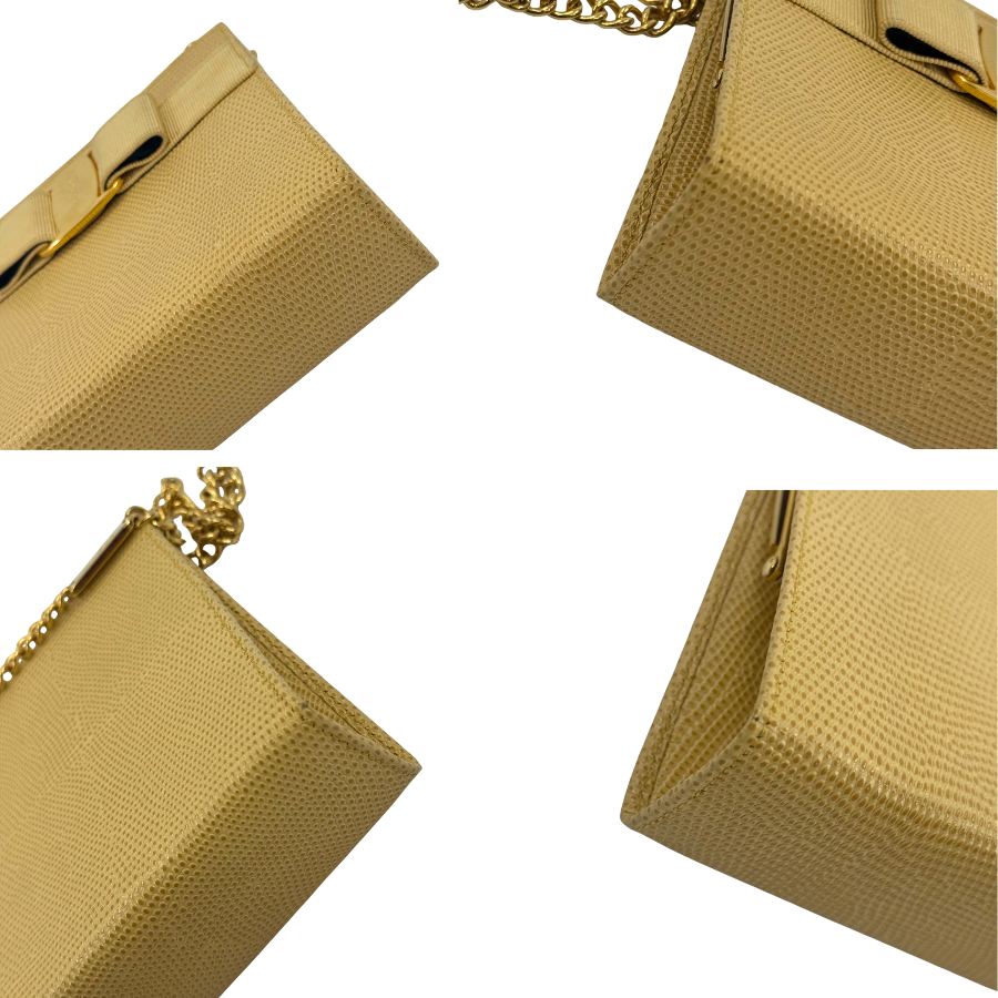 Ferragamo　ヴァラリザード　チェーンショルダーバッグ