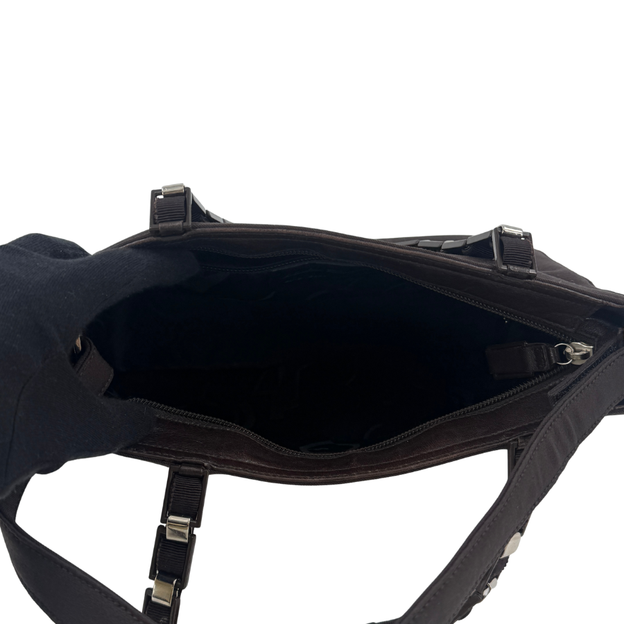 Ferragamo　２WAYチェーンショルダー　キャンバス