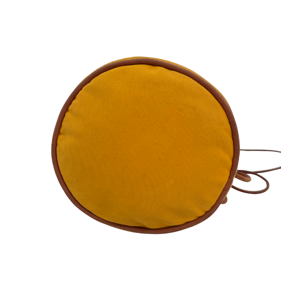 HERMES ポロションミミル 黄色 ショルダーバッグ