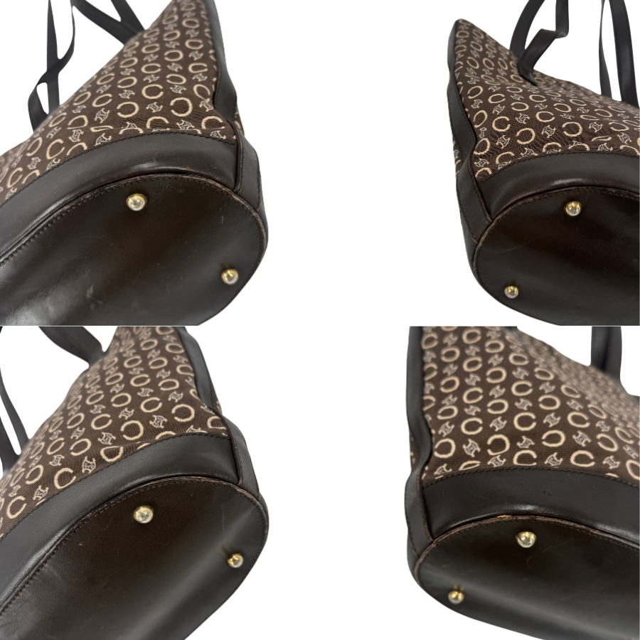 CELINE　トートバッグ　マカダム　ブラウン