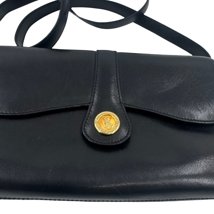 CELINE　レザー　馬車金具　ショルダーバッグ