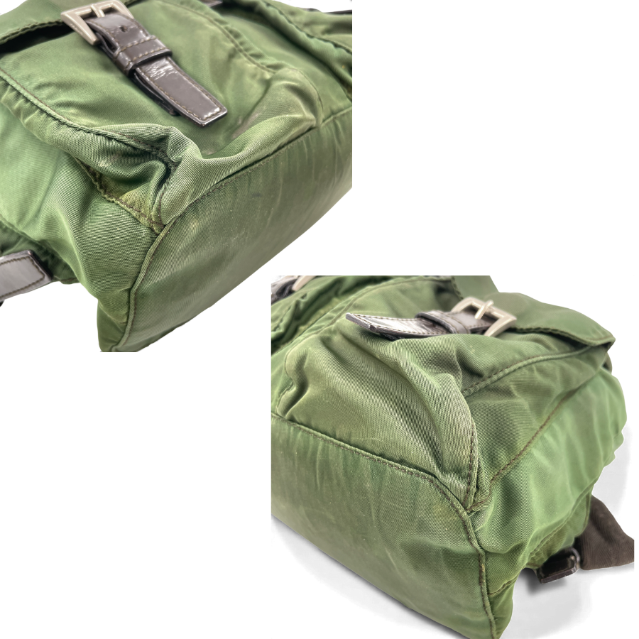 PRADA リュックサック　テスート カーキ