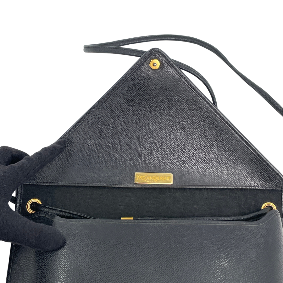 Yves saint laurent カサンドラロゴ ショルダーバック