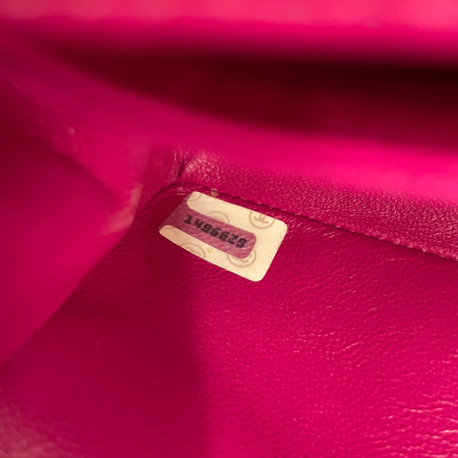 CHANEL Mini Matelasse Lambskin Chain Shoulder Bag