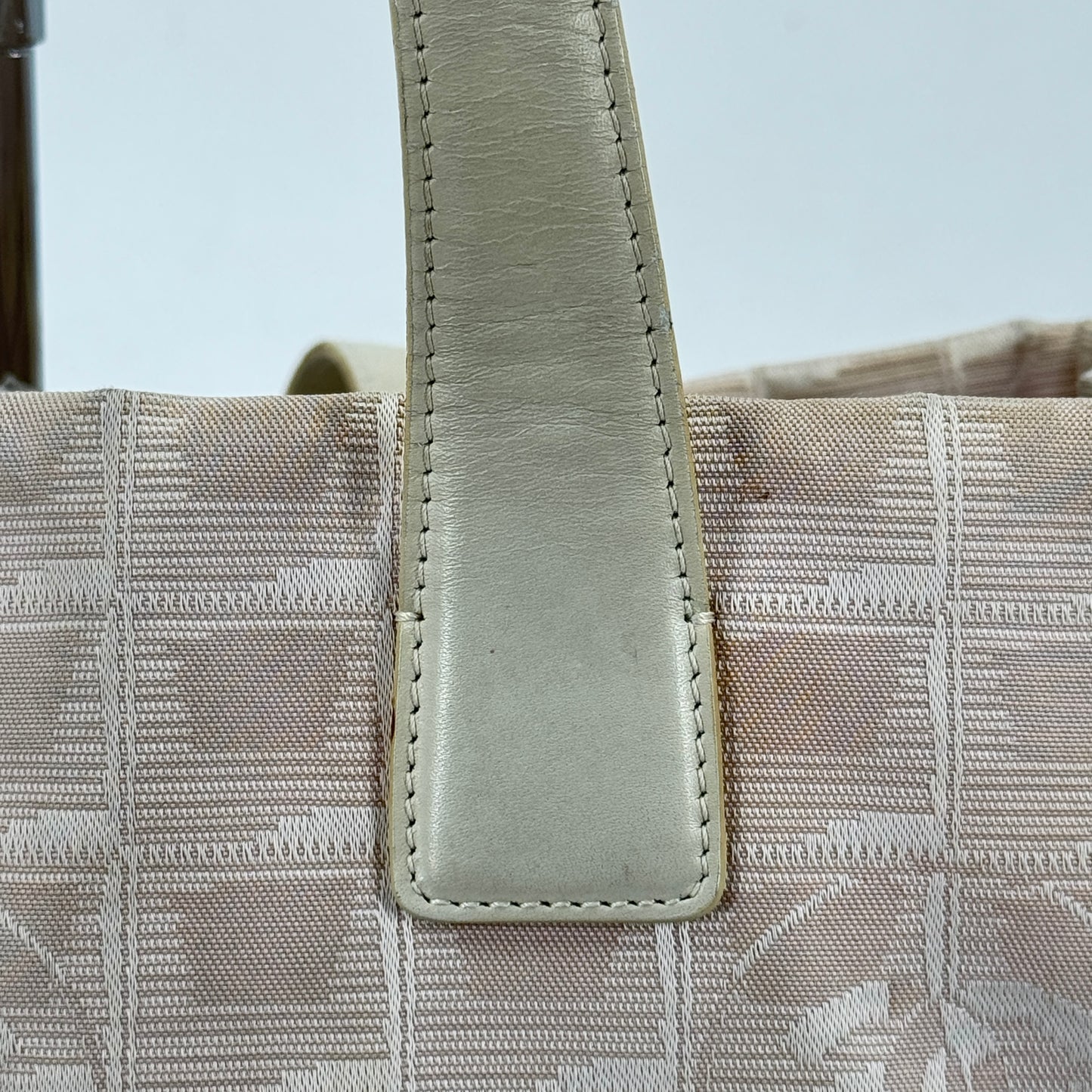 CHANEL ニュートラベルライン ナイロン ジャカード キャンバス トートバッグ
