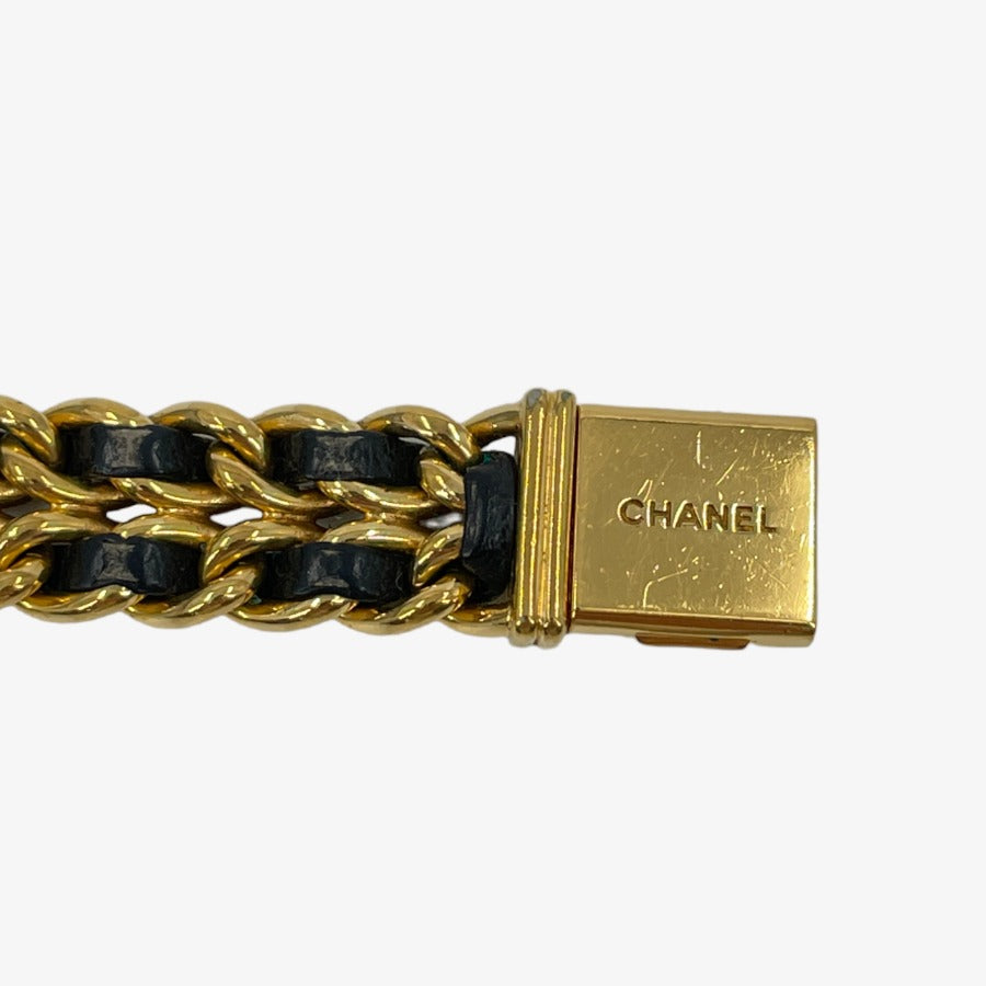 CHANEL Premieire Gold & Black Watch