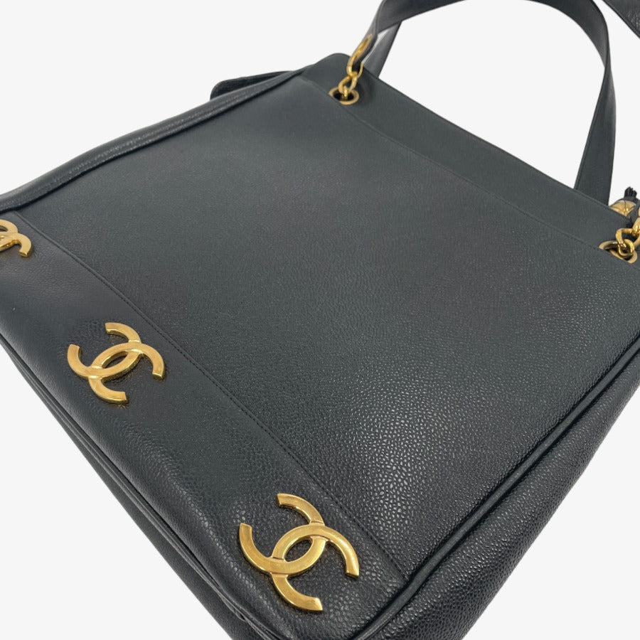 Chanel Coco Caviar Shoulder Bag