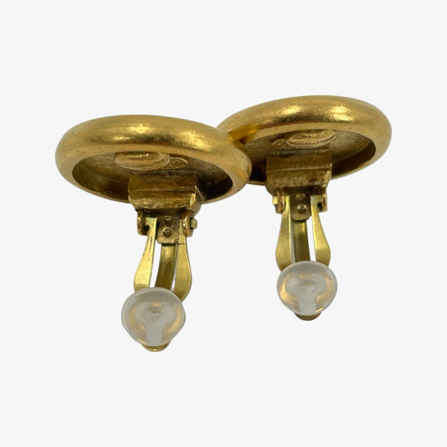 CHANEL Gold Clip Earring