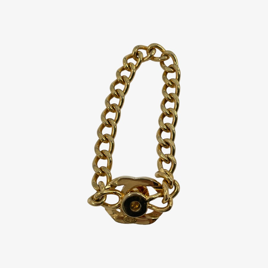 CHANEL Coco Gold Chain Bracelet