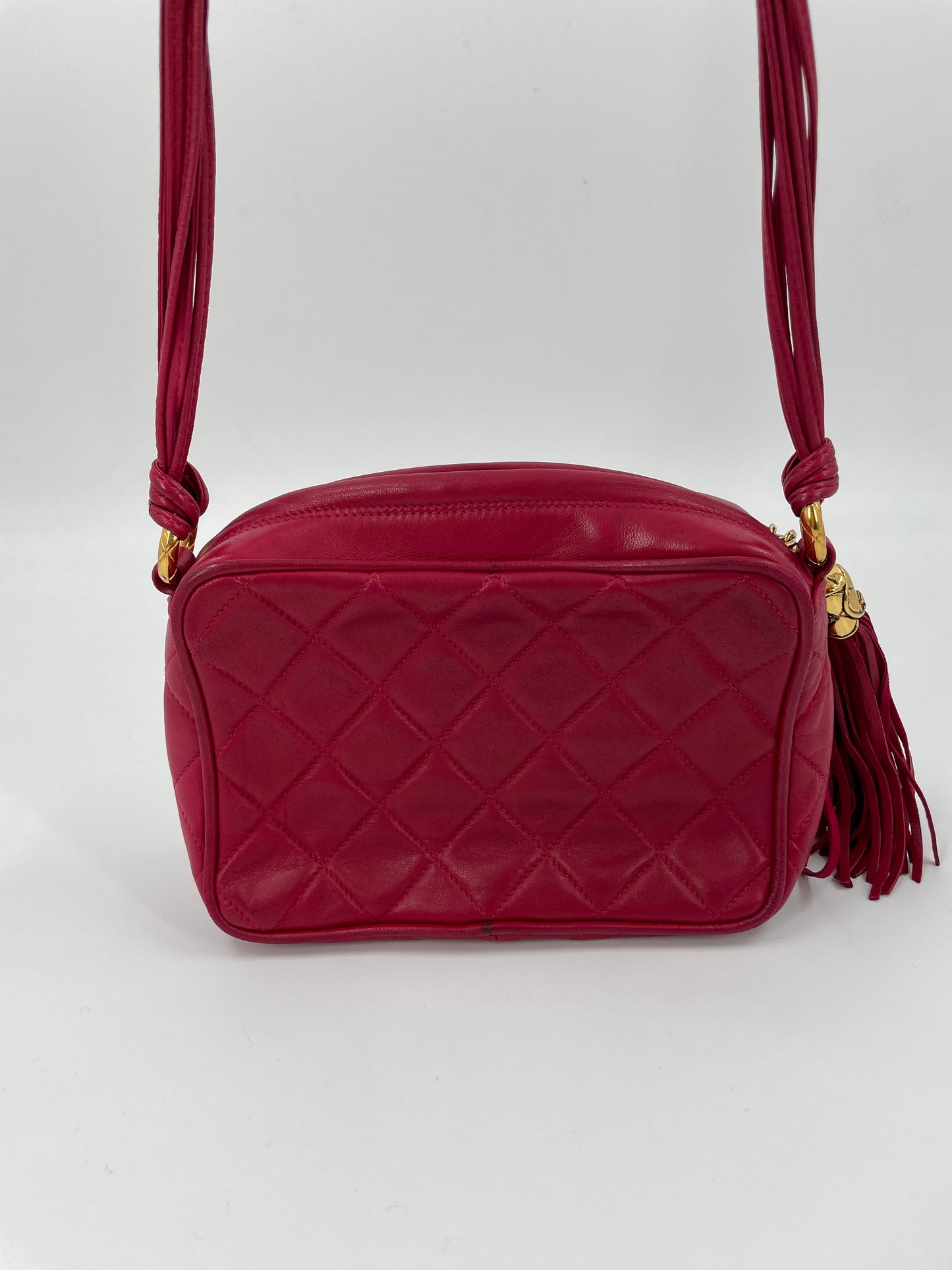 CHANEL　マトラッセ　ショルダー　ラムスキン