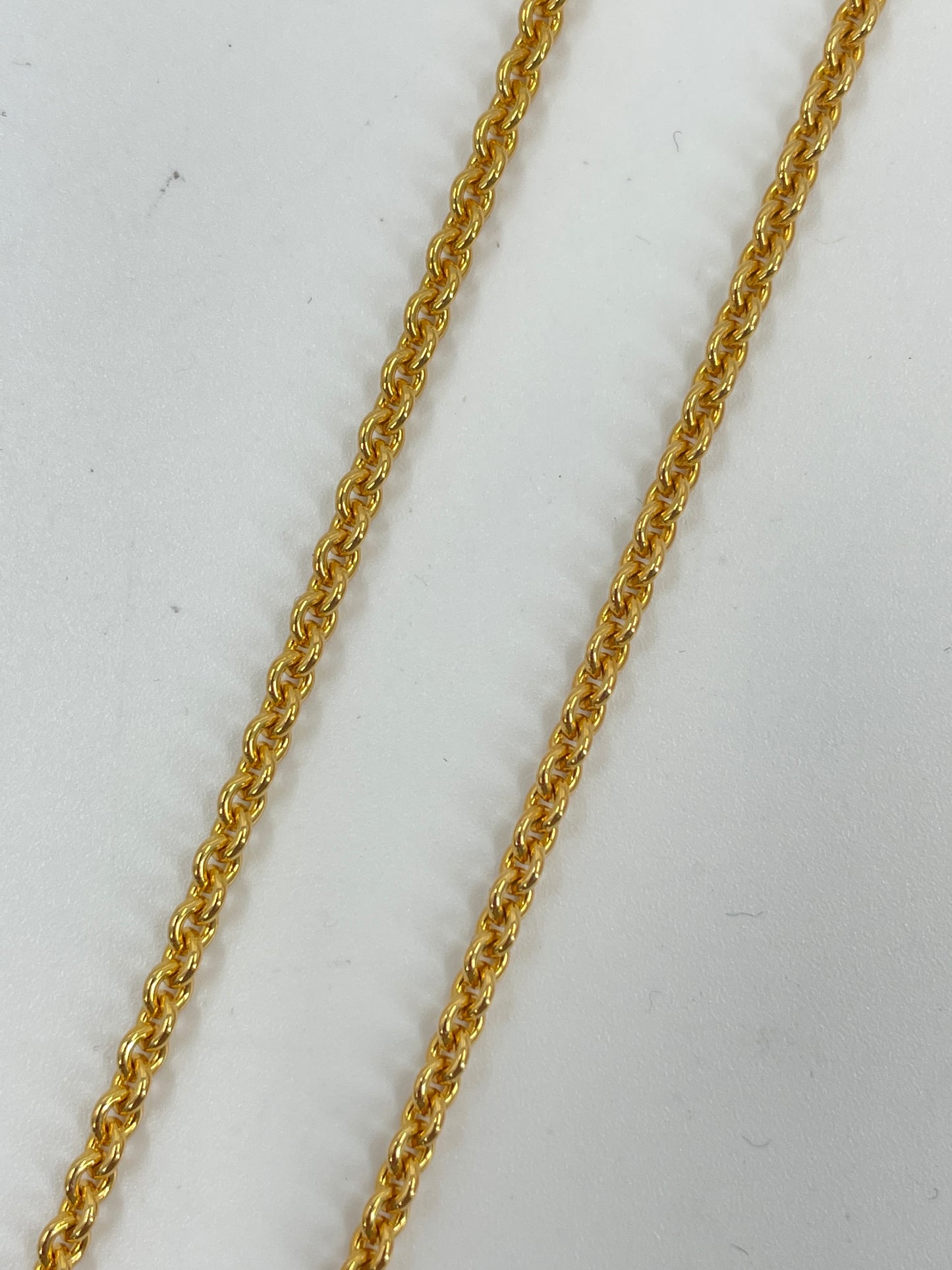 CHRISTIAN DIOR Gold Chain Necklace