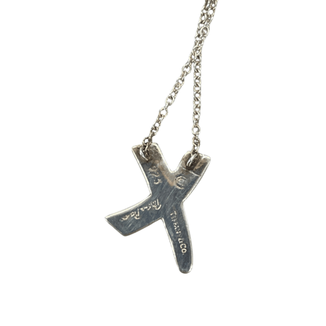 TIFFANY　ネックレス　シルバー　X