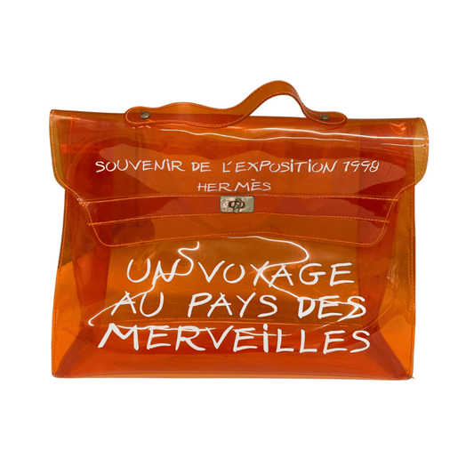 HERMES　ビニールケリー　ハンド