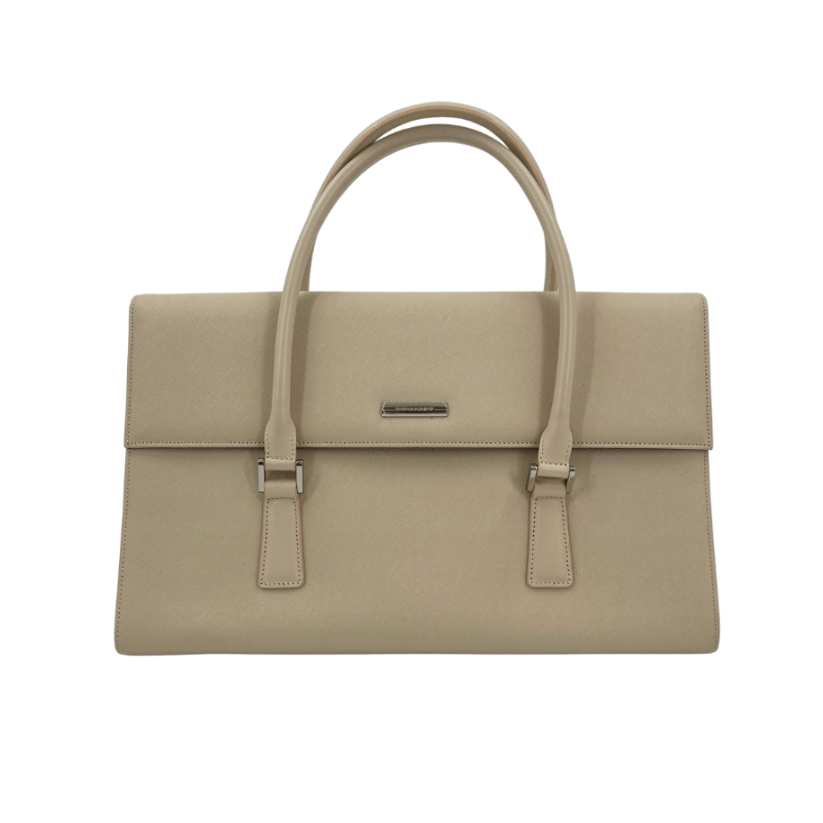 BURBERRY　レザー　ハンドバッグ