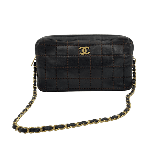 CHANEL　ワイルドステッチ　チェーンワンショルダーバッグ