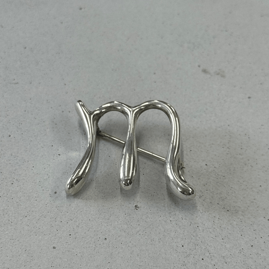 TIFFANY　ブローチ　シルバー