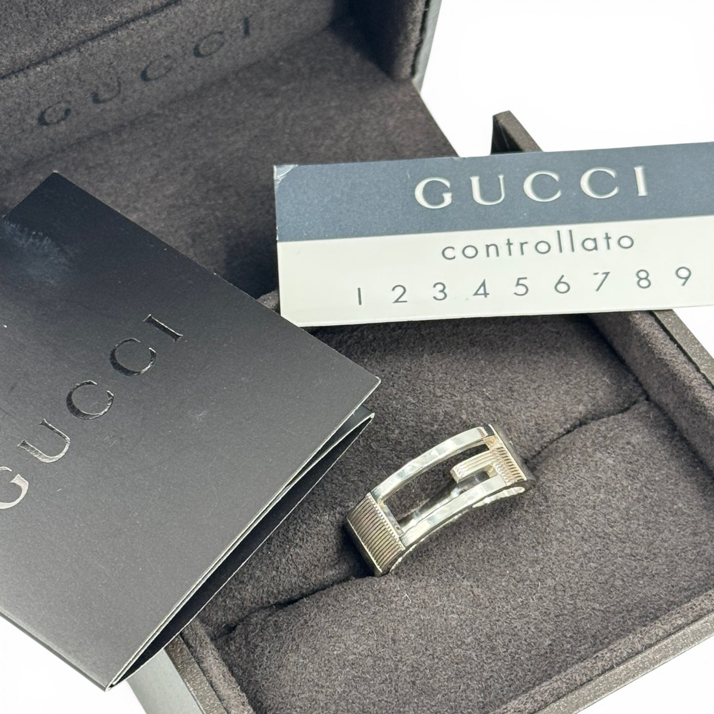 GUCCI ブランド G リング SV925