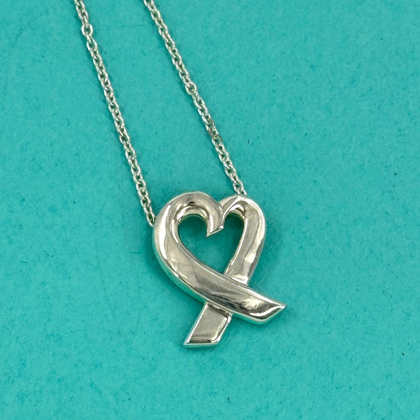 TIFFANY ネックレス ラビングハート パロマ・ピカソ SV925