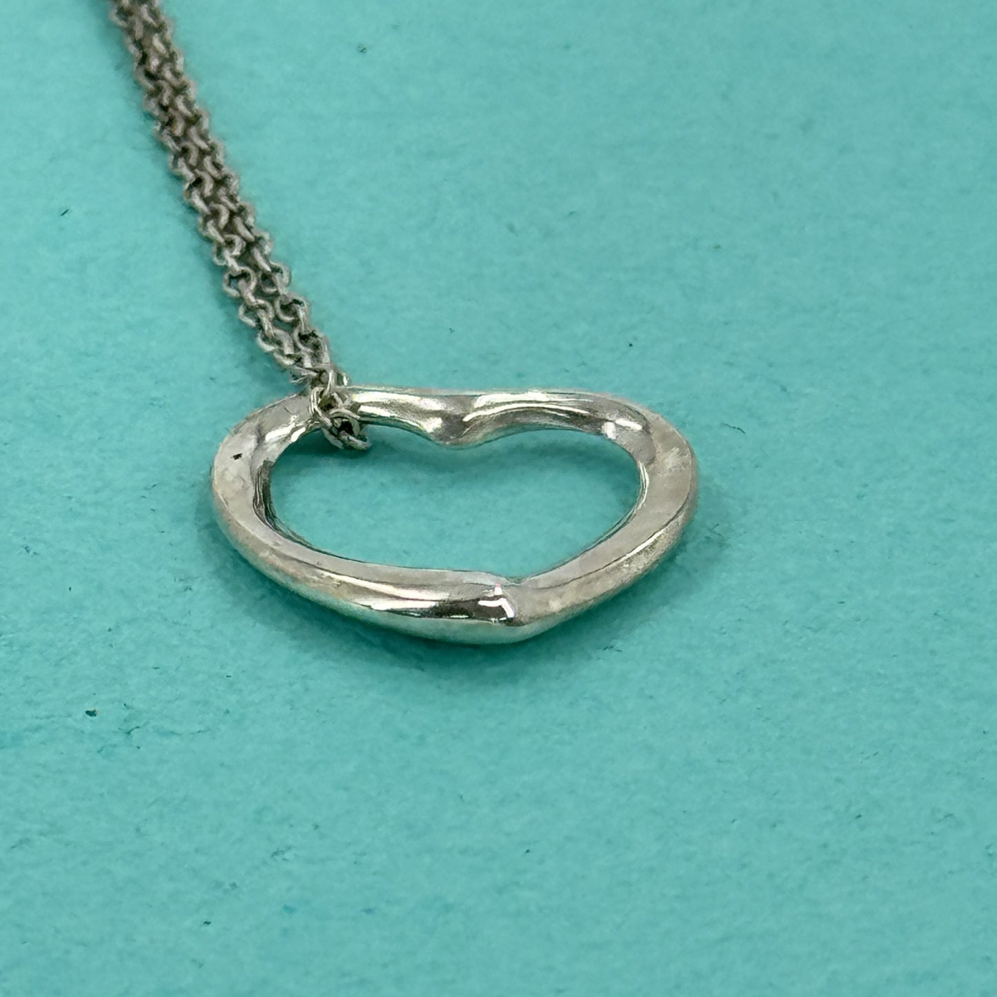 TIFFANY オープンハート ネックレス SV925
