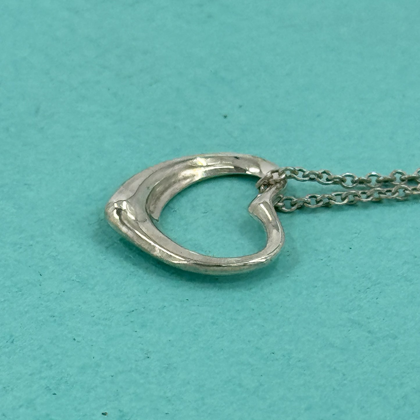TIFFANY オープンハート ネックレス SV925