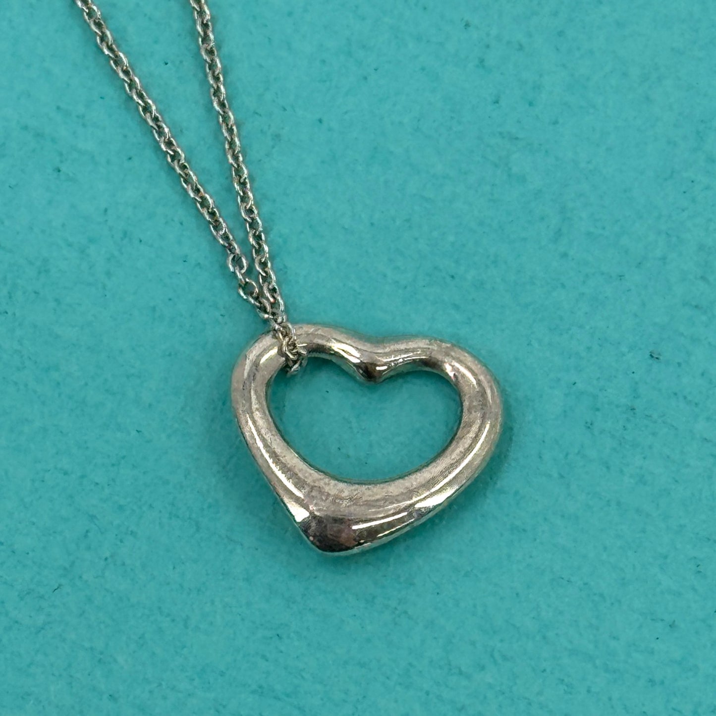 TIFFANY ネックレス オープンハート SV925