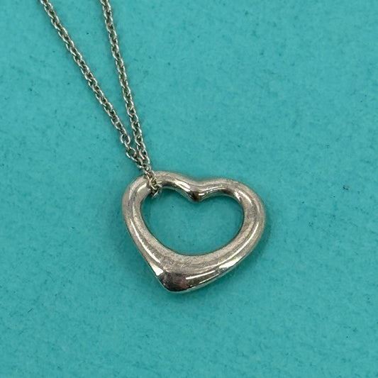 TIFFANY ネックレス オープンハート SV925