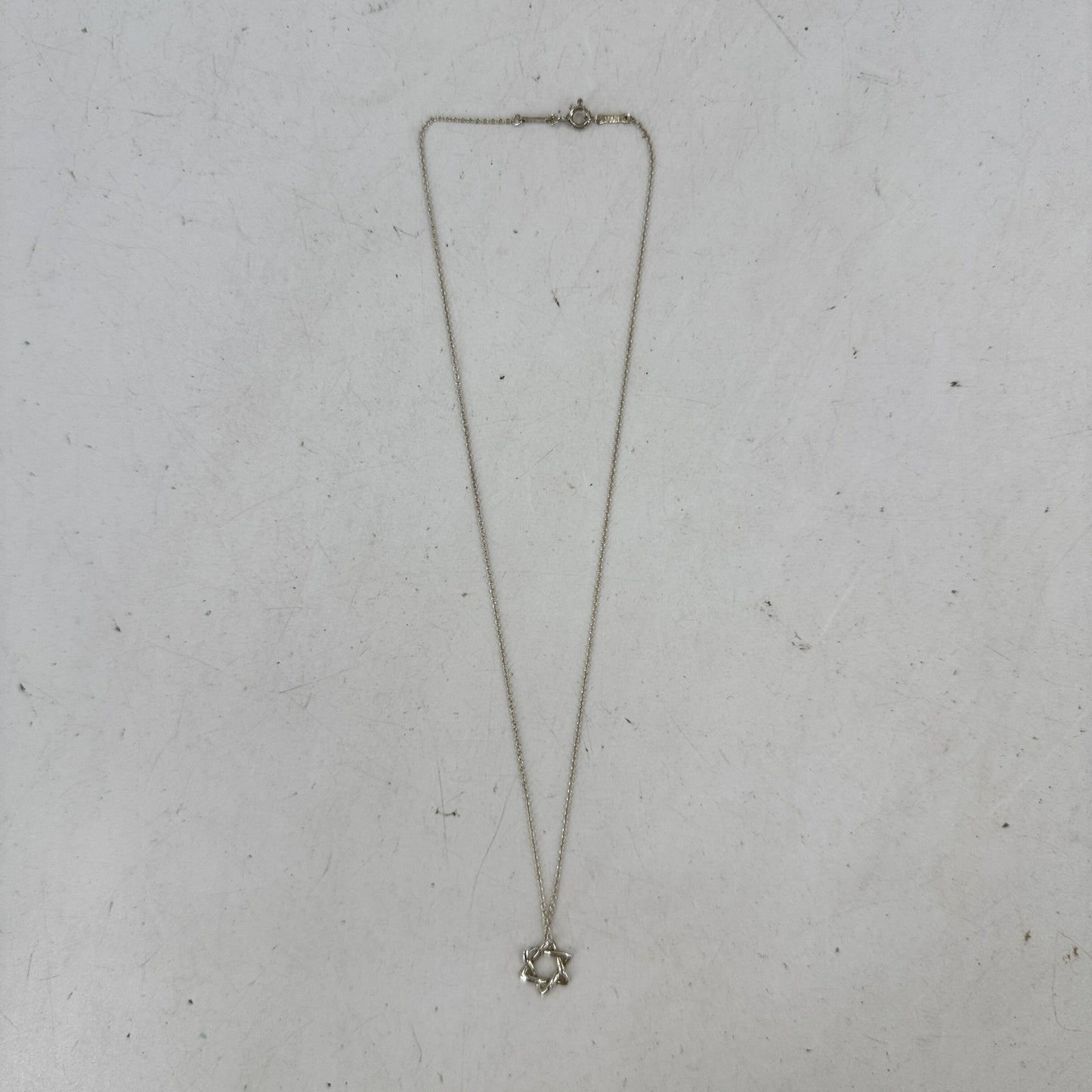 TIFFANY スター ダビデ ペンダント ネックレス SV925